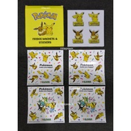 7Eleven 7-11 Pokémon Fridge Magnets & Stickers 7 Eleven