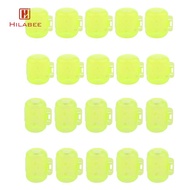 HILABEE 20pcs Fishing Hook Cover 23x16 mm/0.9x0.6 inch + 26x21 mm/1.02x0.8 inch Lightweight and Dura