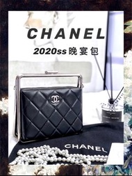 Chanel 皮質架子 盒子包
