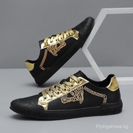 Men Casual Sports Shoes Classic Skate Shoes Medusa Fashion Flats Sneakers AYF9