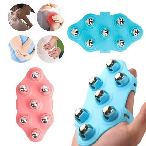 Seven Bead Ball Massager Roller Kneading Abdomen Stomach Roller Meridians Artifact Thin Leg Instrume