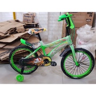 HIJAU Children's Bike 18 inch PLATINUM BMX Bike (Green)
