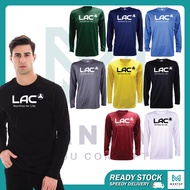 lac nutrition for life long sleeve jersey lengan panjang baju tshirt shirt quick dry unisex gym body