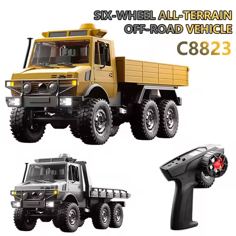 C8823 6WD RC Car 1/18 Off-road Remote Control Vehicle 2.4G High Speed Climbing Transport Rescue Craw