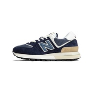 เป็นทางการ New Balance NB 574 U574LGBB รองเท้าผู้ชาย รองเท้าผู้หญิง รับประกัน 1 ป