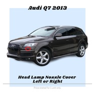 Audi Q7 2013 Head Lamp Nozzle Cover Left or Right