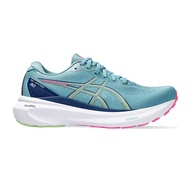 Asics รองเท้าวิ่งผู้หญิง Gel-Kayano 30 (D) Wide | Gris Blue/Lime Green ( 1012B503-402 )