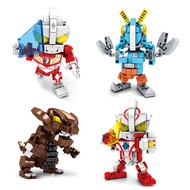 LEGO Chinese Building Block Senbao Ultraman Monster Gomola Big Head Square Head Boy Assembly Lego To