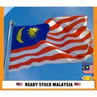 Malaysia Flag Waterproof Polyster Bendera Malaysia Bendera Gantung  3x6 ft