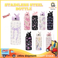 [ 1000ml ] 304 Stainless Steel Bottle Thermos Vacuum Flask Tumbler With Handle Water Bottle Botol Ai
