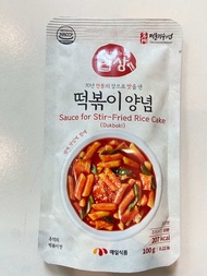 ซอสต๊อกสำเร็จรูป ซอสต๊อกบกกี (떡볶이 소스  Tteokbokki Sauce)