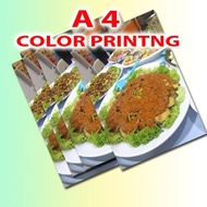 A4 COLOR PRINTING  / A4 CERTIFICATE PRINTING /A4 COLOR PHOTOSTAT / A4 COLOR PRINT