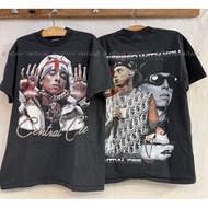 Central Cee Bio Washed Bootleg vintage shirt Hiphop Street Fashion heavy