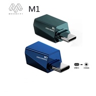 MUSEHIFI M1 Type-C to 3.5mm Decoding Amp/DAC 384kHz/32bit Audio Adapter Chip apply to 7HZ Timeless D