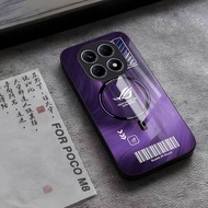 Glass Softcase M8poco - Casing hp Latest M8poco [M372] Casing poco - Cool Aesthetic Motif - Cellphon