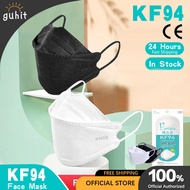 50pcs KF94 Mask Face 4ply KF94 Mask Made in Korea Protection Medical Face Mask Version Kn95 Mask Was