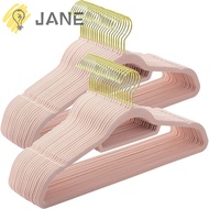 JANE 5PCS Velvet Hangers Save Space Home & Living Black Adult Hanger