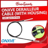 ONXVE Derailleur Cable (With Housing) | With Housing Bike Gear Shifter Cable