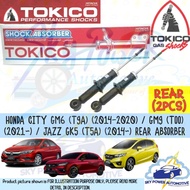 HONDA CITY GM6 T9A / GM9 TOO / JAZZ GK5 T5A TOKICO TKC SHOCK ABSORBER ( REAR 2PCS )