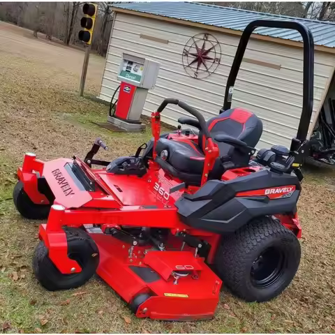 Industrial DIY Commercial Zero Turn Riding Lawn Mower 144CC 2-stroke 1200W Engine Single Cylinder 25