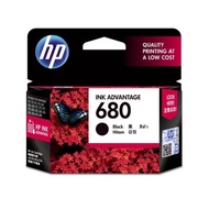 HP 680 Black Original Ink Advantage Cartridge (F6V27AA) / HP DeskJet 1110 / 1115 /  2135 /  3630, HP
