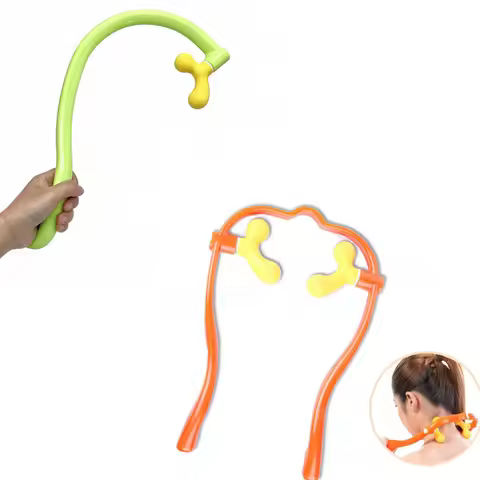 1pcs Trigger Point Massager For Neck Shoulder Dual Point Self-Massage Simulates Massage Deep Tissue 