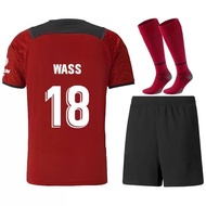 21 22 Valencia CF Soccer Jersey GUEDES GAMEIRO Camisetas De Fútbol C SOLER Florenzi Kids Kit Footbal