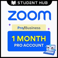 [1 day Pass/ 1 Month Zoom Account] Zoom Pro Meeting Account [100/300 Participants] [Full Warranty]