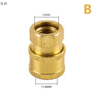 [S·H] High Pressure Washer Connector Adapter 1/4" Female Quick Connect M14*1.5 Thread PH