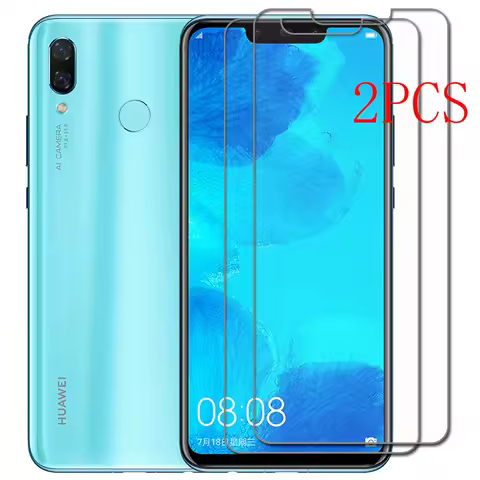 For Huawei Nova 3i Tempered Glass Protective ON Nova3i INE-LX2r INE-LX2 INE-LX1r 6.3inch Screen Prot
