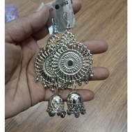 Ready Stock Indian Party Wear Earring / Bollywood Designer Earrings /Oxidized Stone Work Indian Earr