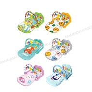 KidzTent Toy Newborn Baby Toys Sensory Musical Piano Playmat Play Gym Playgym Activity Tilam Tikar S