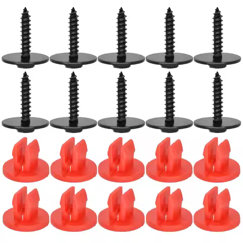 20x Engine Undertray Cover Clips Screws For Volvo V50 C30 Jaguar Ford Focus 2 04-11 C-Max 03-10 Mond