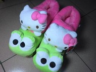 【nike100m】KT 拖鞋 Hello Kitty 凱蒂貓 保暖 室內拖鞋 絨毛拖鞋