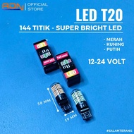 LED Light 7443 7440 T20 144 smd 3014 Brake Turn Signal Senja | No Hyper Flash