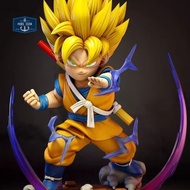 Dragon Ball Kid Goku Super Saiyan Chibi Golden Hair Premium GK Statue
