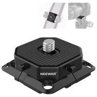 NEEWER Quick Release Plate 38mm Square Arca Type QR Camera Mount Plate Compatible with Peak Design C