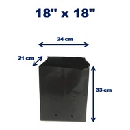 High Quality UV POLYBAG 18 x 18(Nursery Plantation Bag)
