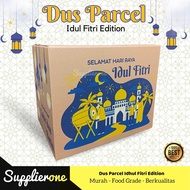 Parcel Box 42x28x34 Motif Parcel Cardboard/ Eid al-Fitr Parcel Box/ Box/ Eid Parcel Cardboard/ Bflut