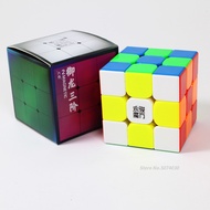 Đồ Chơi Rubik 3x3 Nam Châm Stickerless YJ YuLong V2M  - Rubik 3 tầng 3x3x3 Bẻ Góc Cực Tốt Trơn Mượt