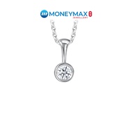 925 Silver Moissanite Simplicity Pendant | MoneyMax | 925 Silver Moissanite Pendant | MSP584