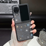 Ốp sang trọng thẩm mỹ cho Oppo Find N3 lật N2 lật Thiết kế thời trang sáng bóng n3flip n2flip Ốp điệ