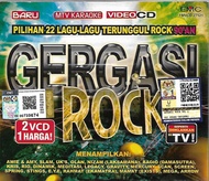 Gergasi Rock MTV VCD Karaoke 2VCD Gravity Mercury Screen Scan Spring Stings EYE Exists Awie (Wings) 