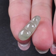 冰種翡翠福豆吊飾 | 裸石 | 天然緬甸玉翡翠A貨 | 送禮