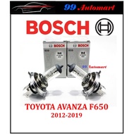2 PC Bosch Toyota Avanza F650 Headlamp HeadLight Light Bulb 2012 2013 2014 2015 2016 2017 2018 2019
