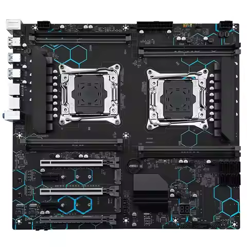 Precisionn MACHINIST X99 MD8 Motherboard Dual CPU E-ATX Support Xeon LGA 2011-3 Processor 8 DDR4 Slo