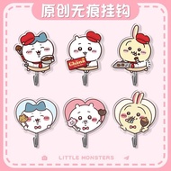 【Ready stock】吉伊卡哇免打孔挂钩创意可爱强力卡通厨房卫生间浴室亚克力粘贴 t0fddG1fcx1021