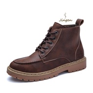 Boots for men ankle boots men's Martin boots leather boots High Cut Shoes men's high boots Winter