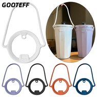 CARAMELOMA 2Pcs Water Bottle Handle, Keep Drinks Hot Cold Silicone Insulated Tumblers, Leakproof Uni