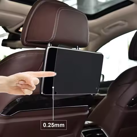 A77E-1PCS Rear Seat TV Screen Film For New -BMW 7 Series / X5 X6 / 5 Series, Back Seat Headrest TV S